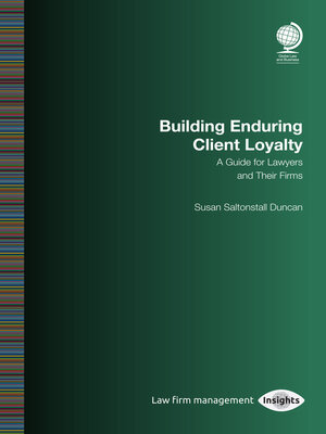 cover image of Building Enduring Client Loyalty
